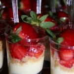 Fresh Strawberry and Cream Triflette